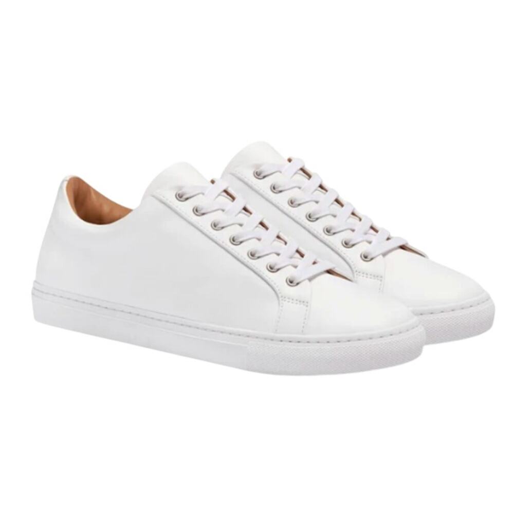 Thursday Boot Co. Men's Premier Low Top Sneaker in White, Size 10